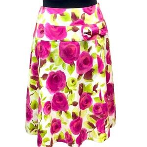 Charles Gray London Floral Skirt